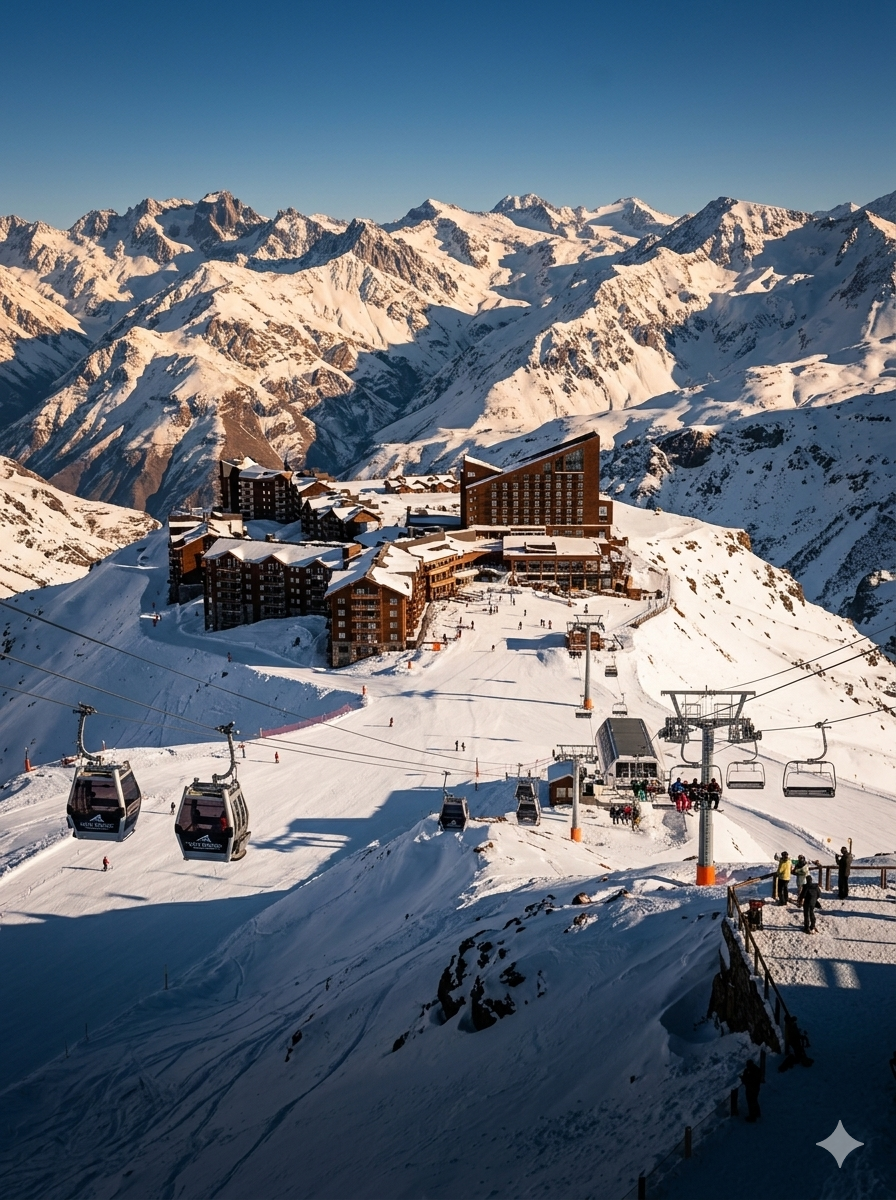 Valle Nevado - tour Santiago Chile